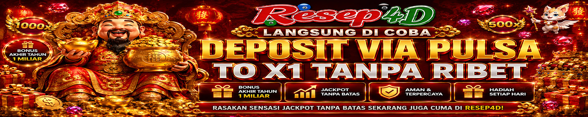 SLIDE DEPOSIT PULSA TANPA POTONGAN RESEP4D